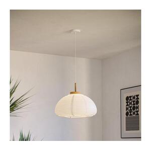 Eglo 44064 - Zsinóros függeszték SUMMERHILL 1xE27/40W/230V átmérő 40 cm fehér/bézs 44064 kép
