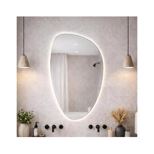 Baltica Design- LED tükör háttérvilágítással STONE FLUID LED/15W/230V 4500K 92x55 cm IP65 5904107933108 kép