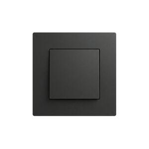Legrand - Lépcsőházi kapcsoló 6-os kerettel NILOE STEP fekete LR0044+LR0040 kép