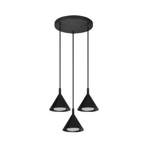 Brilagi - Zsinóros csillár CONE TRIPLE ROUND 3xGX53/15W/230V fekete WO-E14-G11-BLK-OEM kép