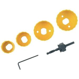 EXTOL CRAFT 1808 körkivágó készlet, HSS/Bi-metal, 32-54 mm kép