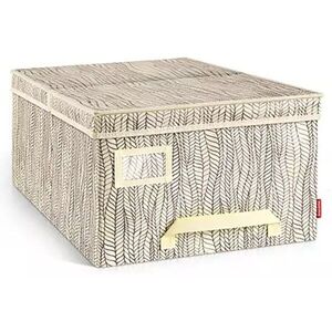 TESCOMA FANCY HOME ruházat tároló doboz 40 x 52 x 25 cm, cappuccino kép