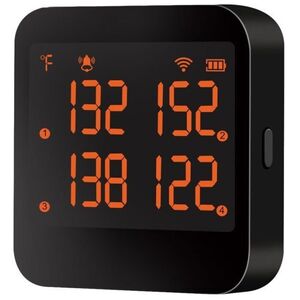 IMMAX NEO Smart senzor teploty s LCD, 4× externí sonda, BLE kép