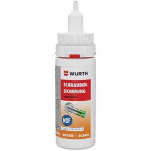 WÜRTH Nagy szilárdságú csavarrögzítő ragasztó DOS, zöld, 25 g kép