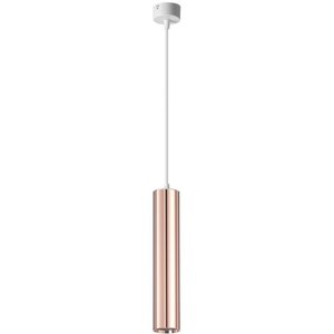 IMMAX PUNTO-Z1 stropní, závěsné, bodové, GU10, měď/rose gold + bílé kép