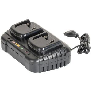 Procraft Dupla töltő 20V, 2A, 2 db 20V Li-ion akkumulátorhoz, 20/2 kép