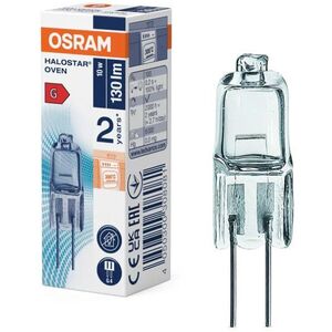 OSRAM 20X1 Átlátszó sütőizzó, G4, 10 W, 64418 OVEN, 450°C kép