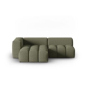 Sötétzöld sarokkanapé (bal oldali-heverő résszel) Verona – Cosmopolitan Design kép