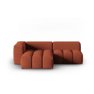 Terrakotta színű sarokkanapé (bal oldali-heverő résszel) Verona – Cosmopolitan Design kép
