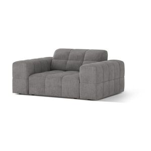 Szürke zsenília fotel Chicago – Cosmopolitan Design kép