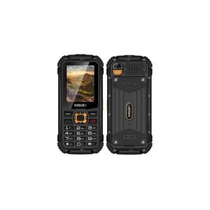 Evolveo - StrongPhone Q1 vízálló két SIM-es telefon fekete/narancssárga SGP-Q1-BO kép