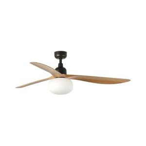 FARO Barcelona FARO 34360WT-11L - mennyezeti látor OUTWOOD L 1xE27/15W barna/fekete átm. 150 cm WT IP44+DO 34360T+3L019 kép