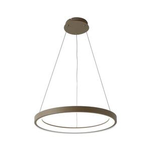 Brilagi - dimmelhető LED drótkábellel függesztett csillár FALCON SLIM LED/42W/230V átm. 50 cm bézs + távirányító BRDX1330-500/BG kép