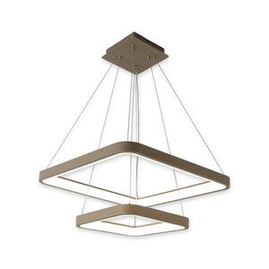 Brilagi - LED dimmelhető függeszték kábellel FALCON SLIM LED/78W/230V bézs + távirányító BRDX1331-2/BG kép