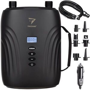 Trizand 25262 Elektromos matrac pumpa, LCD kijelző, 20 PSI kép