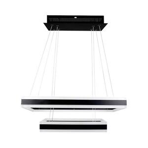 LED Dimmelhető csillár zsinóron LED/113W/230V 3000K fekete 213987 kép