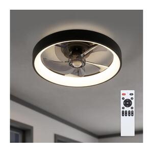 Brilagi - LED Dimmelhető mennyezeti látor LED/34W/230V átm. 50 cm fekete + távirányító WF-OSD-154-BLK kép
