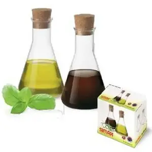 Karafa készlet olaj / ecet 0, 25l - 2db kép