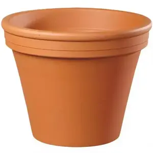Klasszik virágcserép kerámia terrakotta d30/34x27cm kép