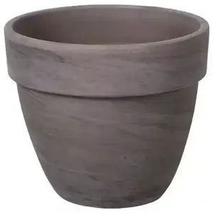 Virágcserép LEVANTE kerámia bazalt melír d21x18cm kép