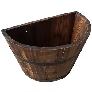 Virágcserép fábol 32x17, 5x21 cm kép