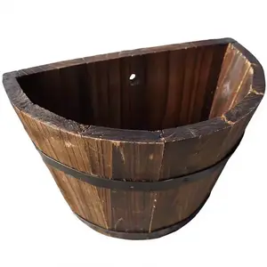 Virágcserép fábol 24x13, 5x17, 5 cm kép