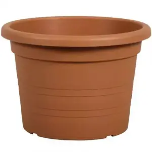 Virágcserép Cilindro 27 cm terrakotta kép