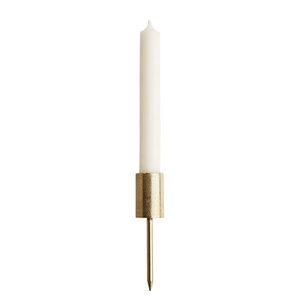 ADVENT koszorúba szúrható gyertyatartó, arany 12cm kép