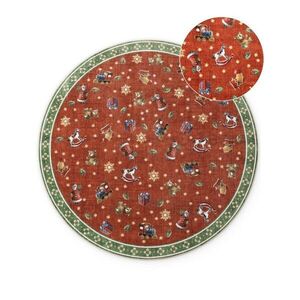 Piros-zöld kerek szőnyeg karácsonyi mintával ø 200 cm Toy's Delight Nostalgic Noel Red Green – Villeroy&Boch kép