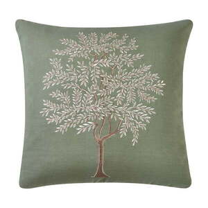 Pamut díszpárna 45x45 cm Woodland Trees Embroidered – Catherine Lansfield kép