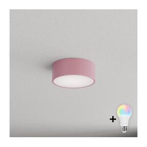 Brilagi - LED RGBW mennyezeti lámpa CLARE 1xE27/12W/230V átm. 20 cm rózsaszín BG5227+AI0579 kép