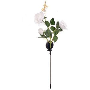Gardlov 25282 Napelemes kerti lámpa, rózsa, 80 cm kép