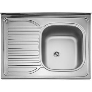 SINKS CLP-D 800 M 0, 5mm, jobbos - matt kép