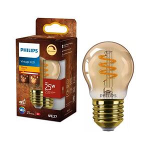 Fényerőszabályozható LED izzó VINTAGE Philips P45 E27/3W/230V 2200K 8720169191594 kép