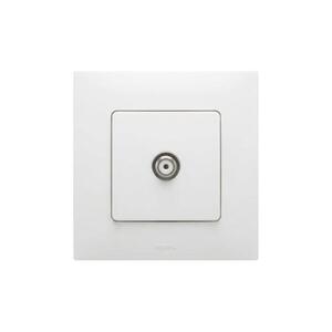 Legrand - TV aljzat kerettel NILOE fehér LR0028+LR0027 kép