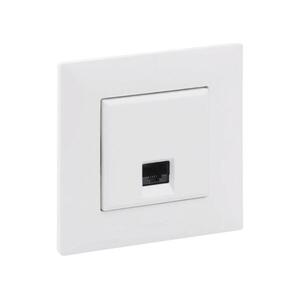 Legrand - Ethernet aljzat RJ45 kerettel NILOE STEP fehér LR0060+LR0052 kép