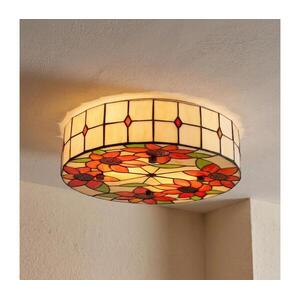 Brilagi - Tiffany vitrázs mennyezeti lámpa SUNFLOWER 2xE27/60W/230V Ø 40 cm BRC-8004A kép