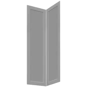 Előlap szekrény Luxeo F15-G60N2(100) keret grey kép