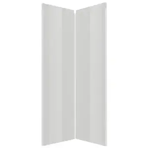 Előlap szekrény Luxeo F02-G60N2(100) white lak kép