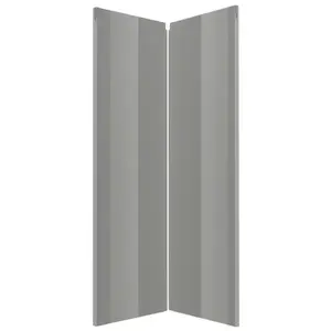 Előlap szekrény Luxeo F02-G60N2(100) grey lak kép