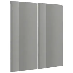Előlap szekrény Luxeo F02-G80(72) grey lak kép