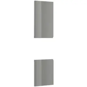 Előlap szekrény Luxeo F02-D60PWN grey lak kép