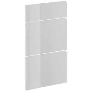 Előlap szekrény Luxeo F02-D60S3-AX white lak kép