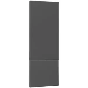 Előlap szekrény Luxeo F16-D60T-AX vékony keret dark grey kép