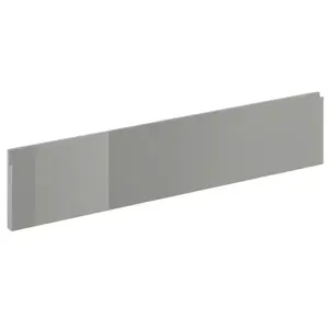 Előlap szekrény Luxeo F02-D60ZK grey lak kép