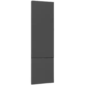 Előlap szekrény Luxeo F16-D40SP vékony keret dark grey kép