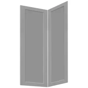 Előlap szekrény Luxeo F15-D90N keret grey kép