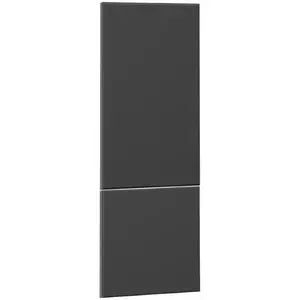 Előlap szekrény Luxeo F16-N60N vékony keret dark grey kép