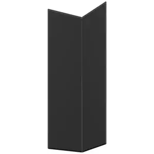 Előlap szekrény Luxeo F16-G60N2(100) vékony keret black kép