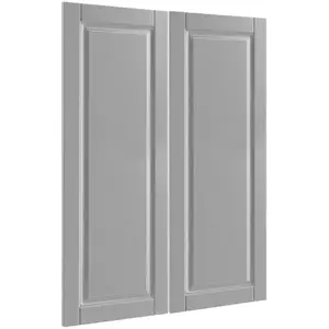 Előlap szekrény Luxeo F13-G80(100) hampton grey kép